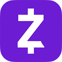 A purple square with the letter z in white